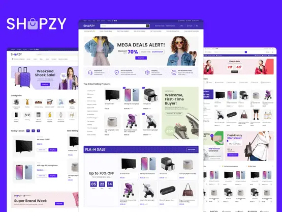 Shopzy - Modern Multi-Category WooCommerce Theme for Online Stores